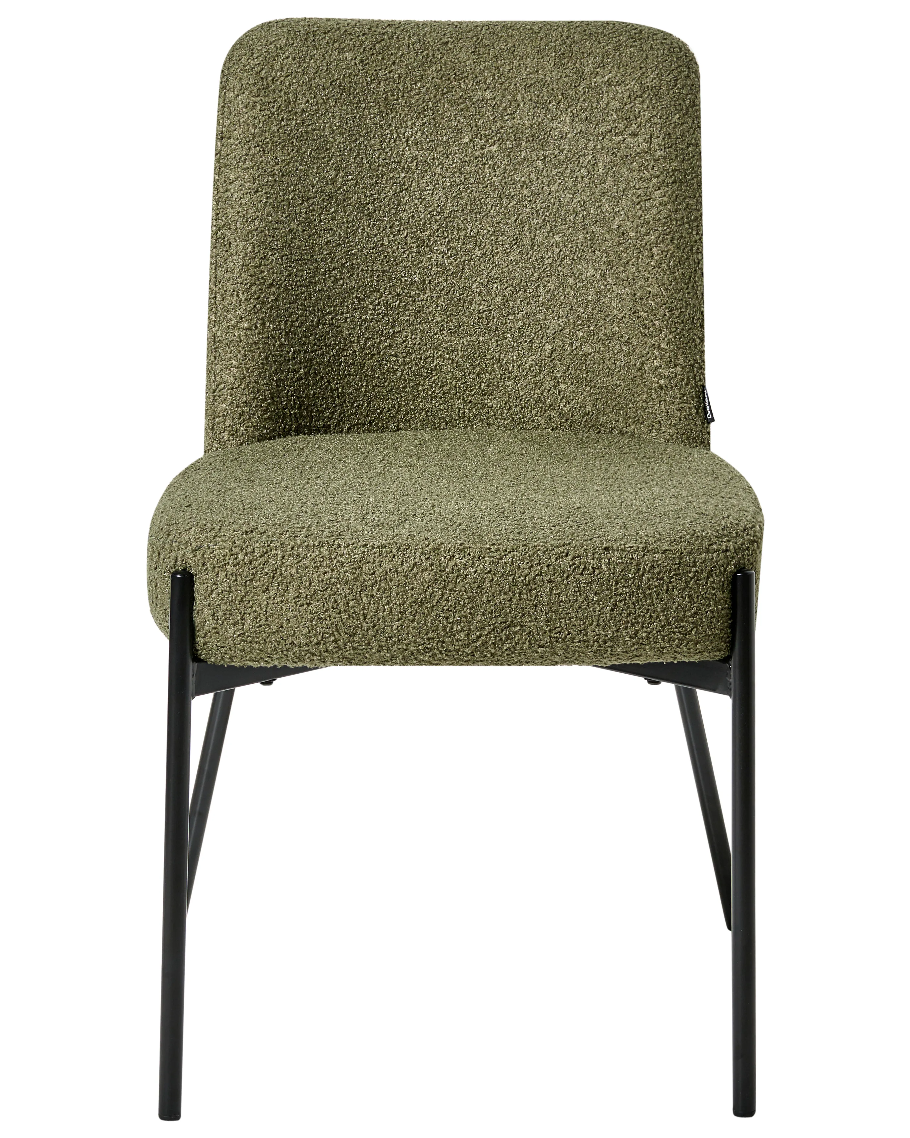 Set van 2 stoelen MALIN Bouclé Donkergroen