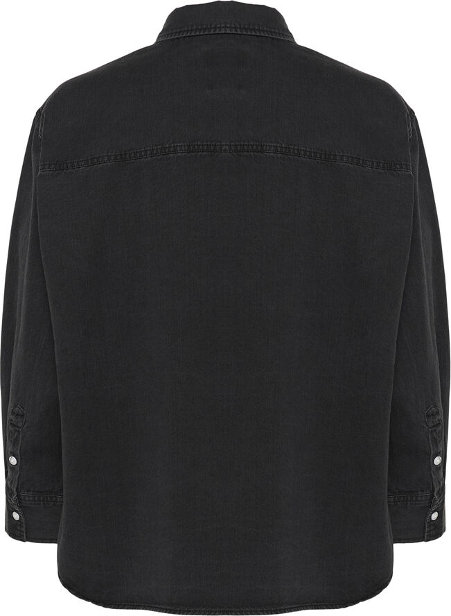 Part Two CollettePW SH Washed black denim