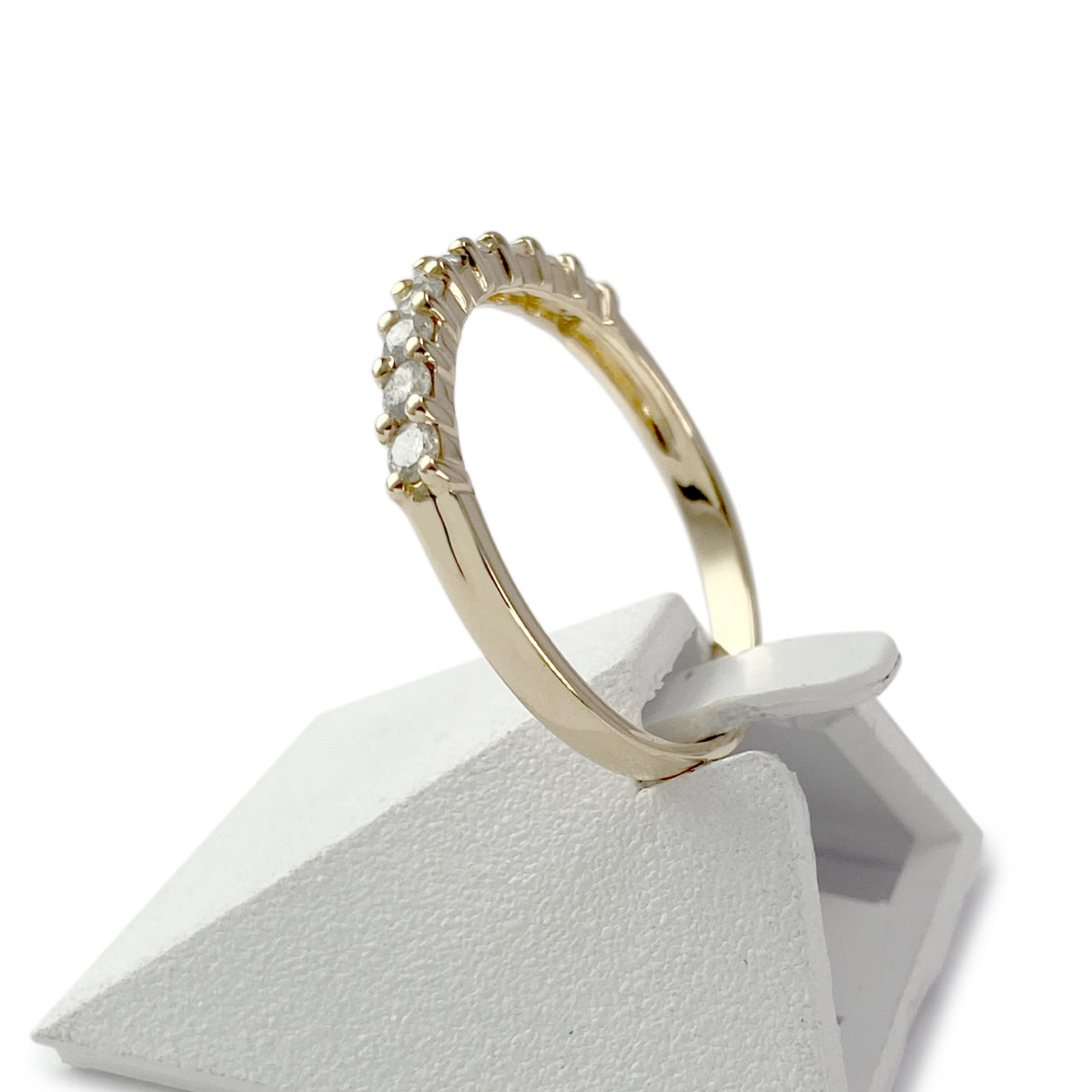 Bague d'occasion or 750 jaune diamants