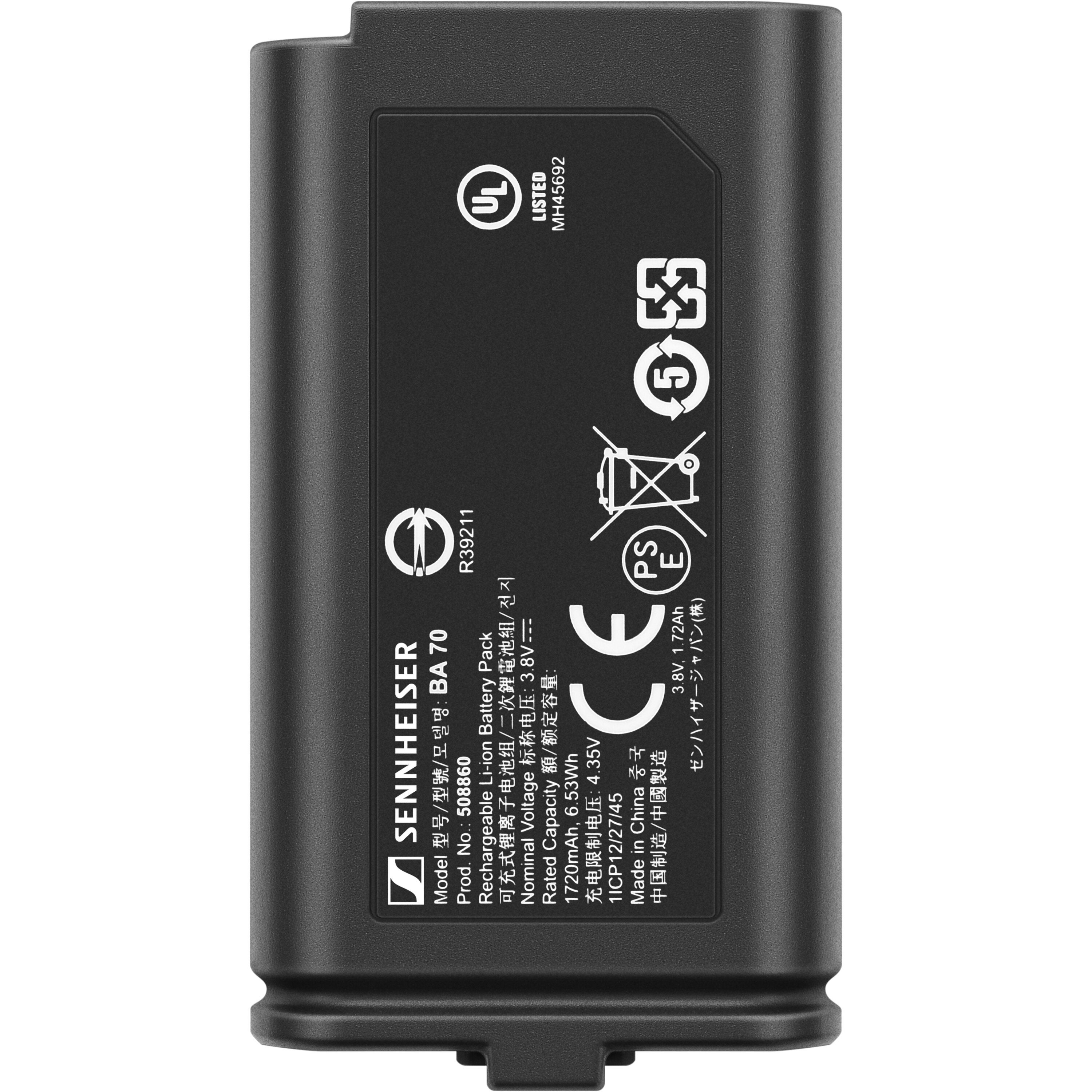 Sennheiser EW-DP ENG SET (U1/5) camera microfoon combinatieset (825 - 832 / 863 - 865 MHz)