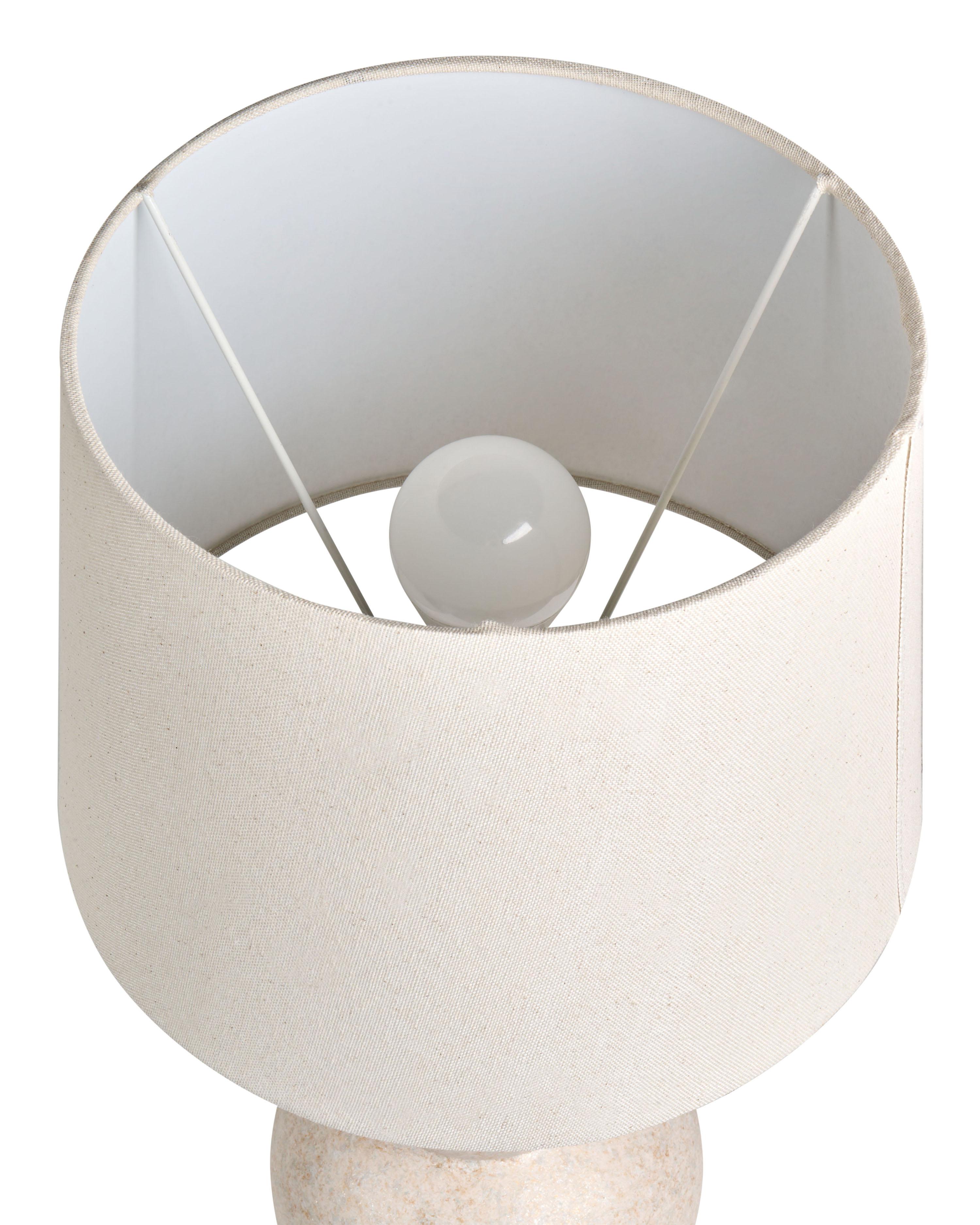 Tafellamp CHARGES Keramiek Lichtbeige