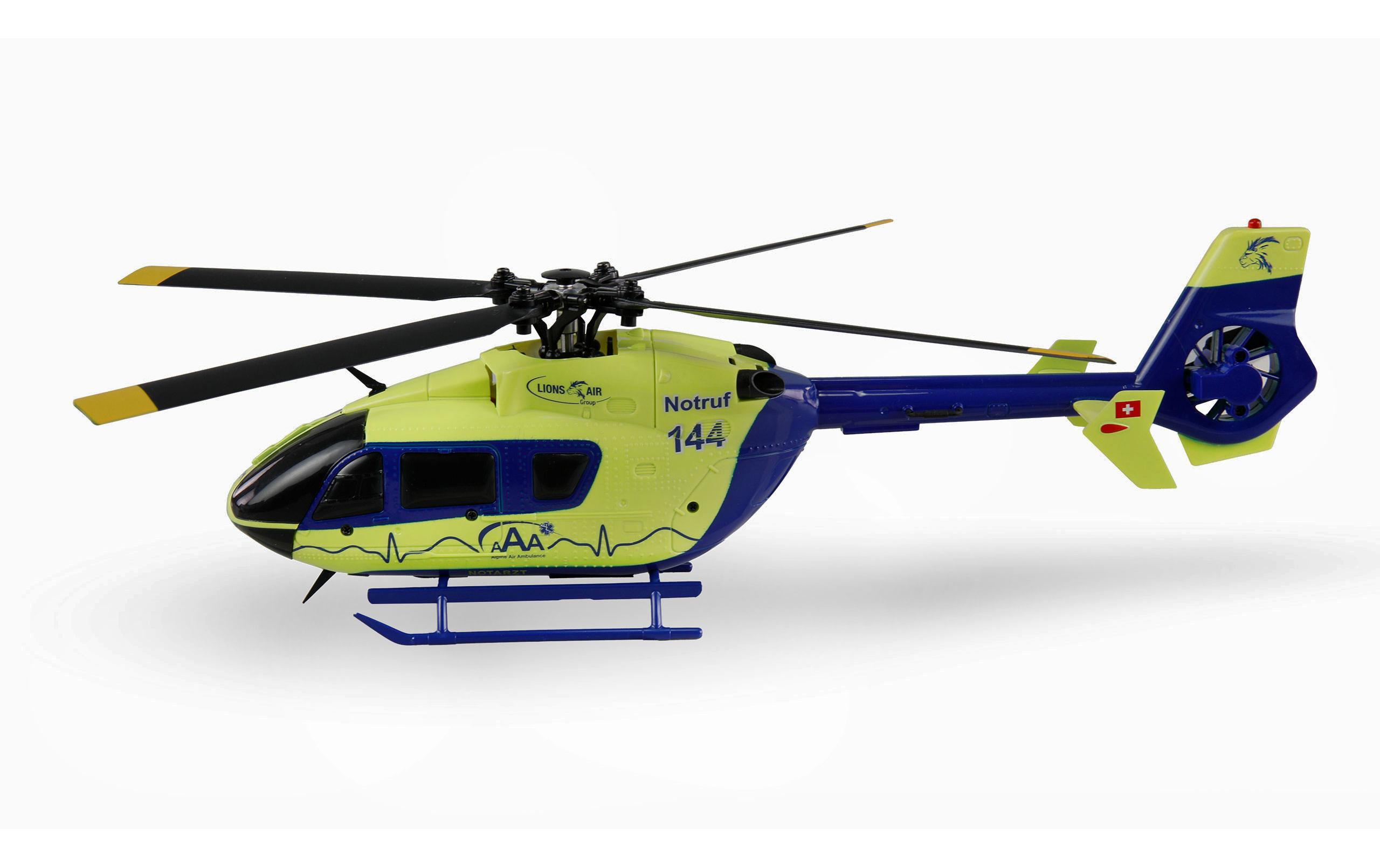 Helikopter AFX-135 Alpine Air Ambulance 4-Kanal, RTF<br>Kleiner Scale Heli mit 4-Kanal Steuerung für Einsteiger und Fortgeschrittene Piloten