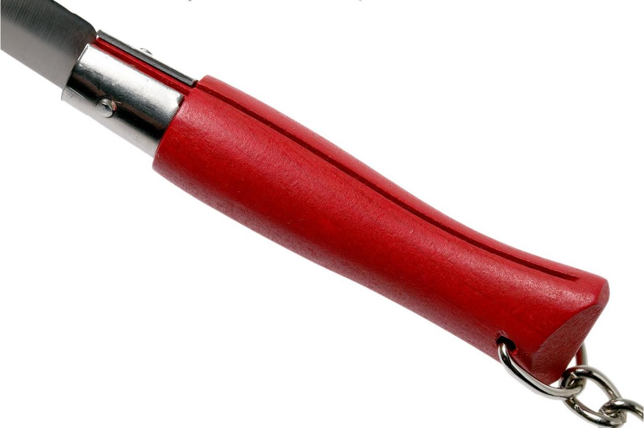 Opinel zakmes No. 04RV Keyring zakmes, Red