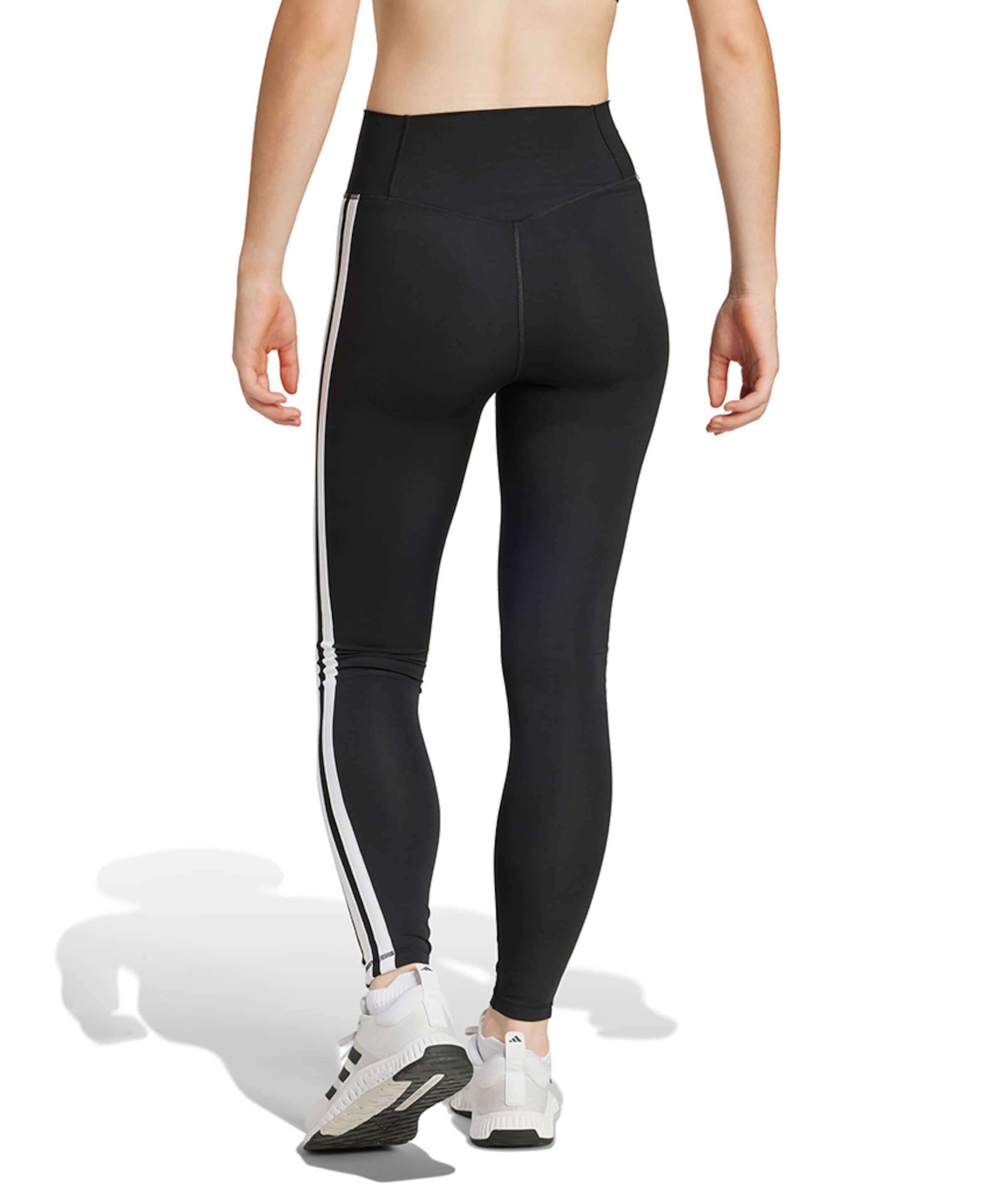 Adidas OPT ESS 3S L dames tights zwart