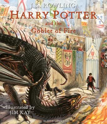 Harry Potter and the Goblet of Fire: Illustrated Edition (Hardback)