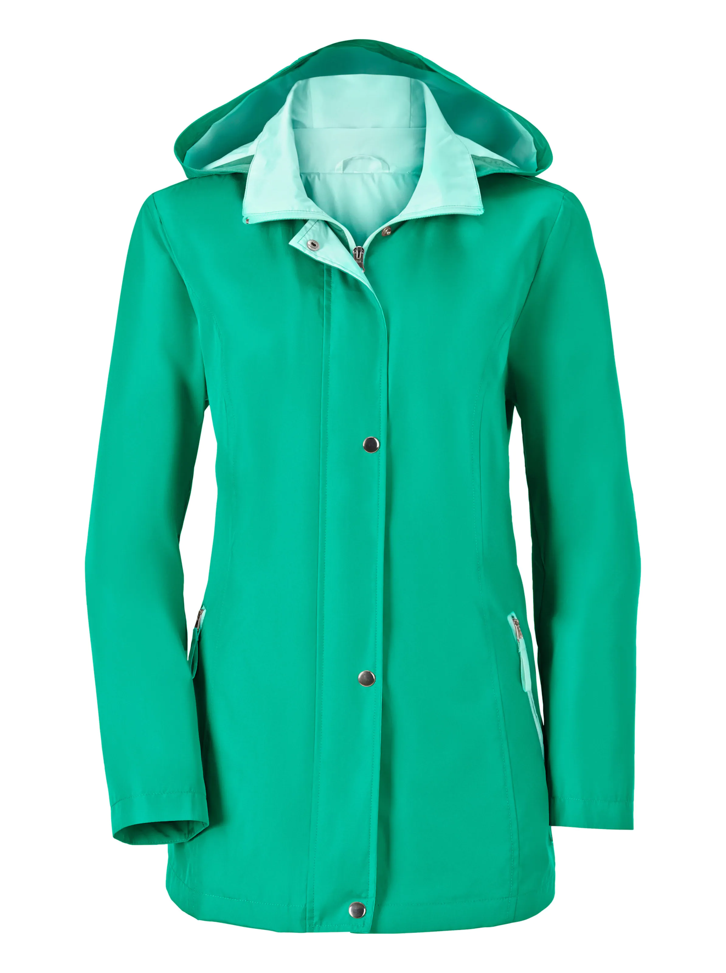 Funktionsjacke in smaragdgrün
