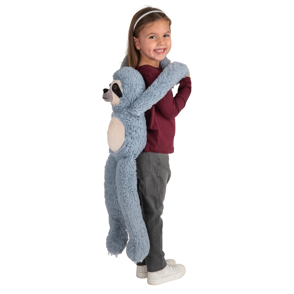 Freches Faultier, grau, 75 cm, Plüschtier