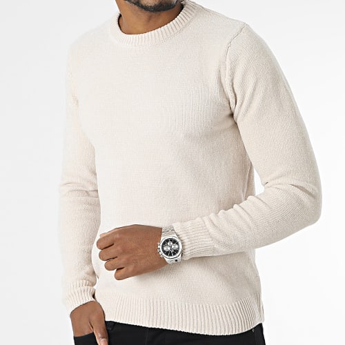 Pull Beige Chiné