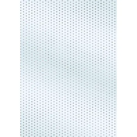 Heyda Bastelfolie Alu Sternchen silber 50 x 78 cm
