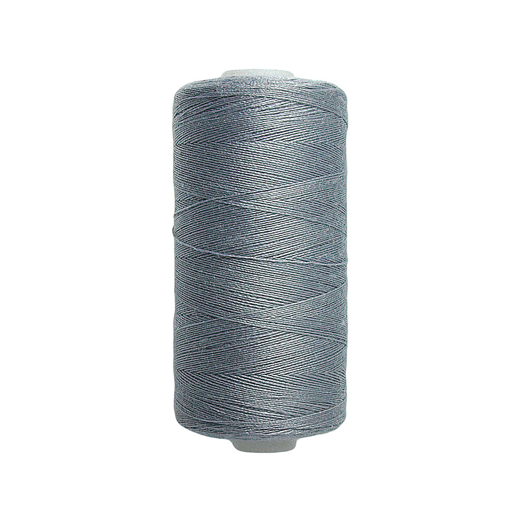 Fil en polyester gris acier 500m