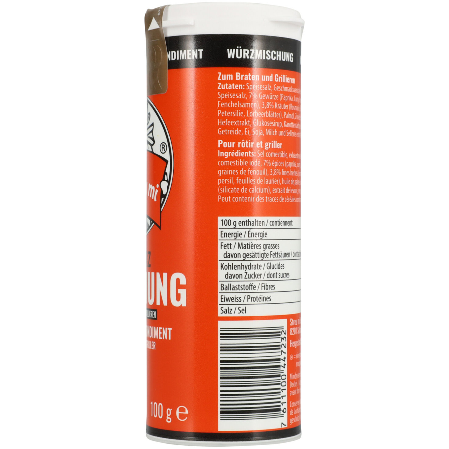 STREU MI Rot für Fleisch Würzmischung Streudose 100 g