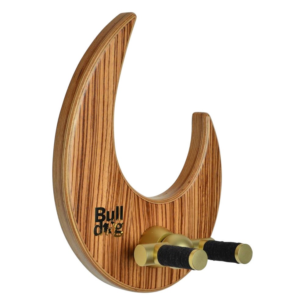 Bulldog Music Gear Wall Dragon Zebrano gitaar muurbeugel