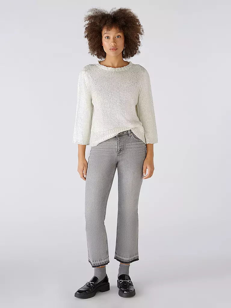 OUÍ Pullover  silber