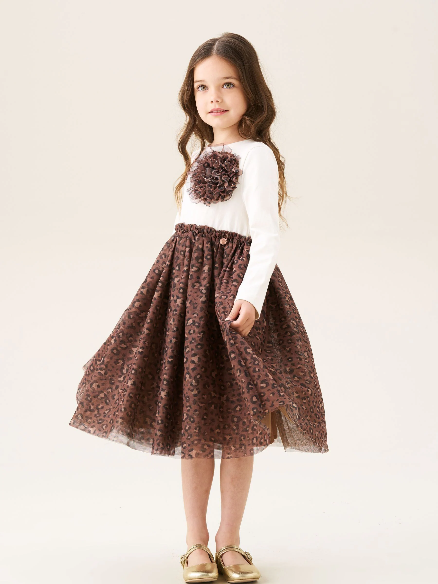 Angel & Rocket Carrie Corsage Mesh Dress
