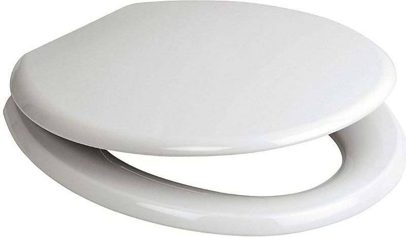 Wisa - XS Toiletset - Wit - Compact 47.5 cm - Inclusief Drukplaat Argos of Delos
