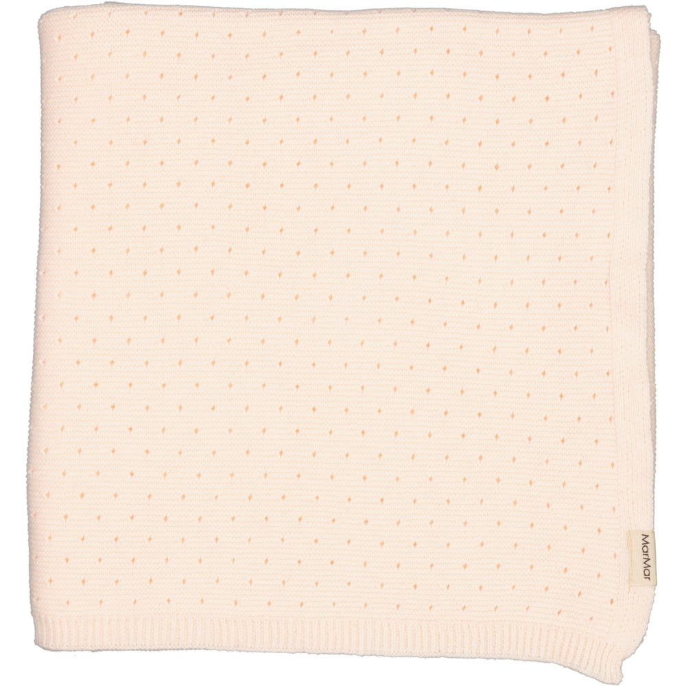 Køb MarMar New Born Cotton Knit Links-Links Sand Castle Alia Babytæppe