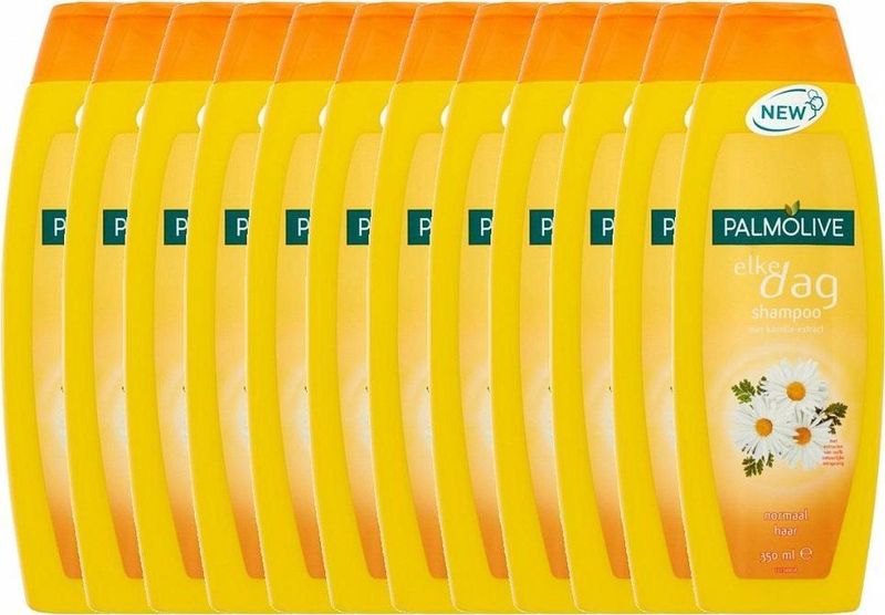 Palmolive - Elke Dag - Shampoo - 12x350 ml - Met Kamille-extracten