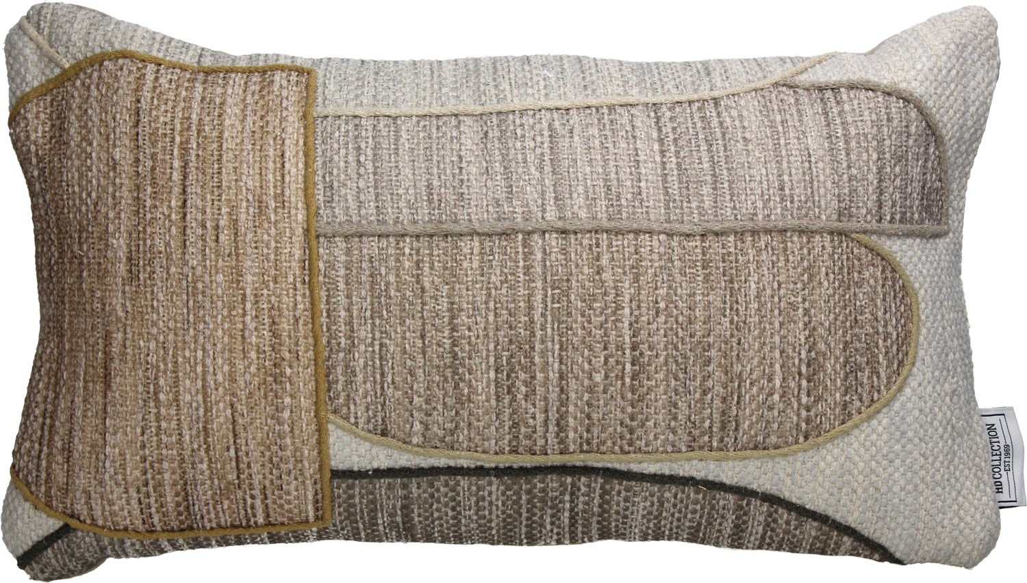 Sierkussen Poly taupe 50 x 30 cm