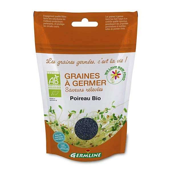 Poireau bio - Graines à germer