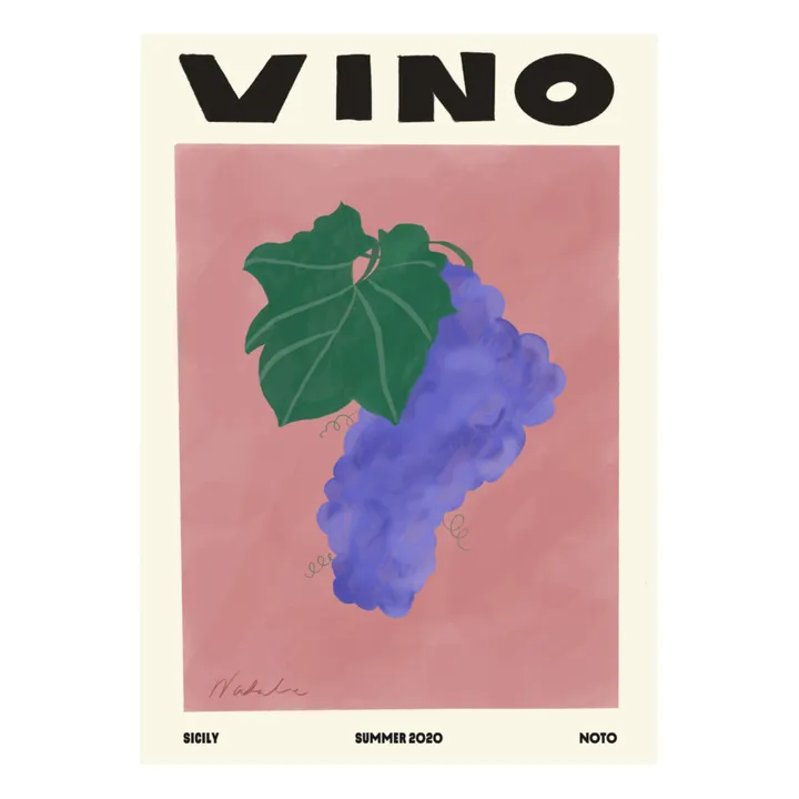 Natalia Bagniewska Affiche Vino
