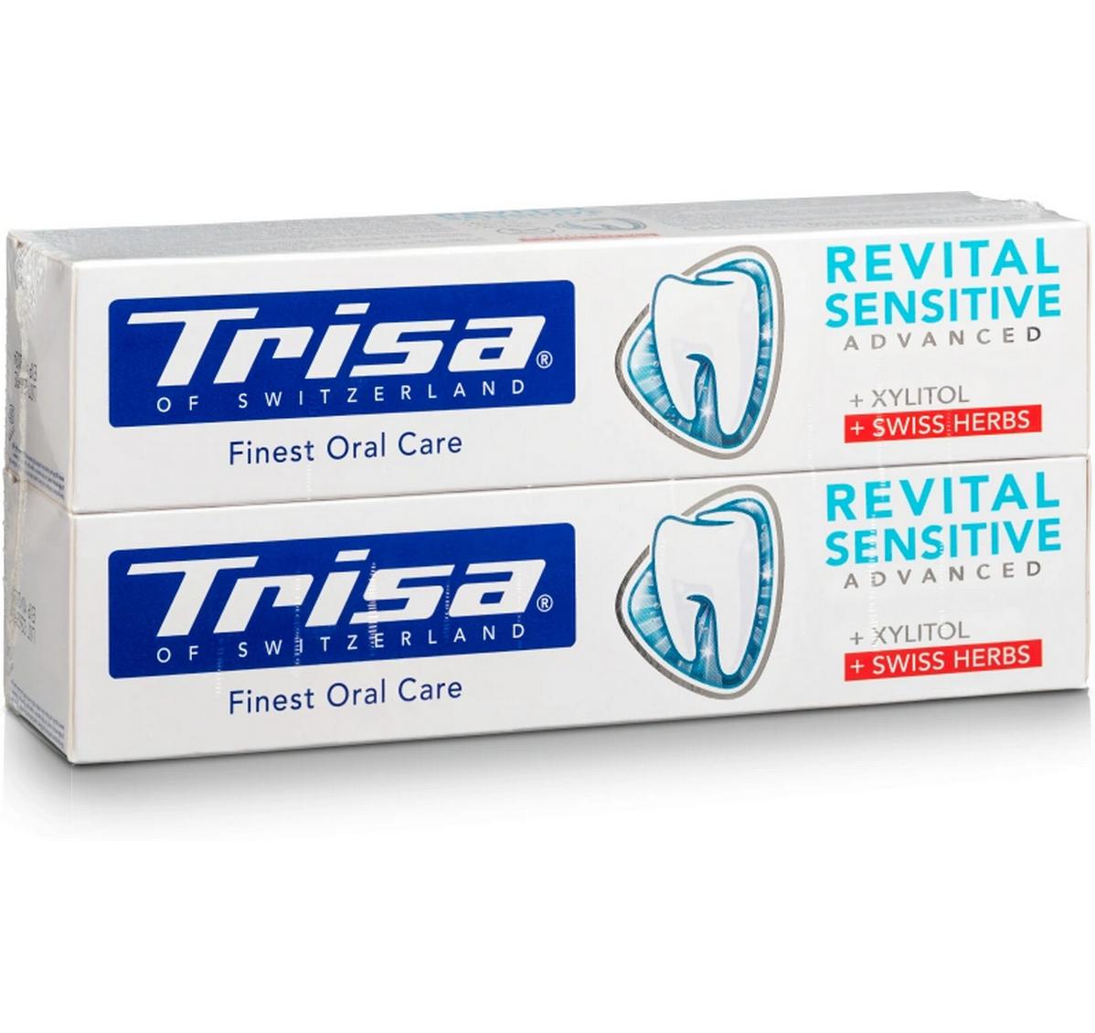 Zahnpasta Revital Sensitive Duo 75 mlVegane Zahnpasta mit Xylitol