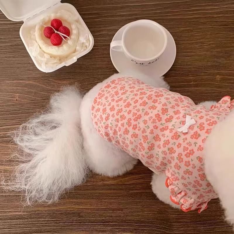 Cissilli - Bloemen Pet Top