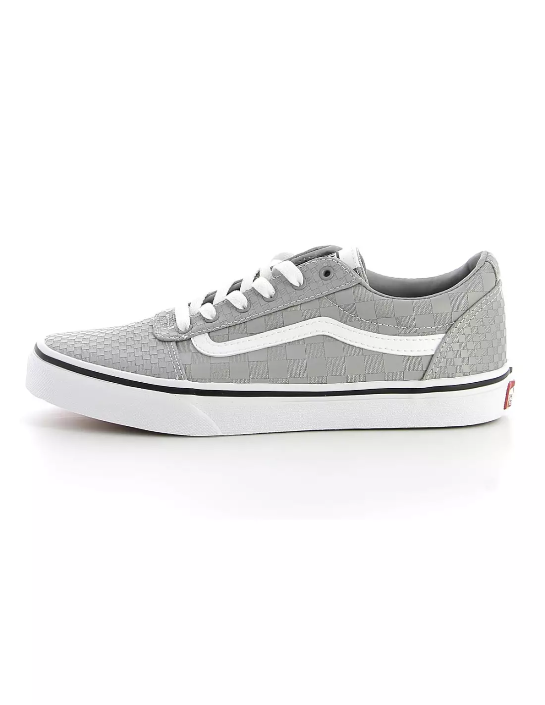 VANS YT WARD TONAL MIX CHECK - Baskets Drizzlewhite