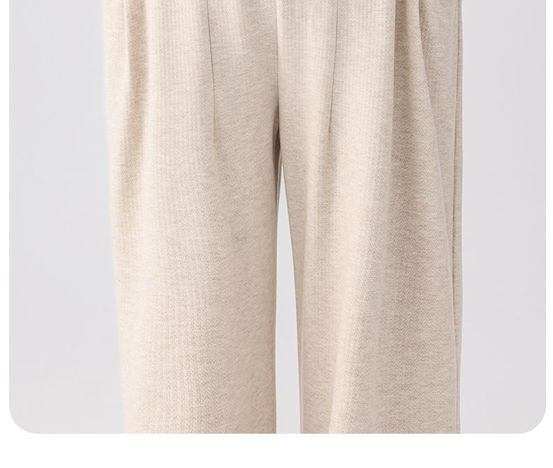 Empressa - Zwangerschapsbroek met hoge taille en wijde pijpen