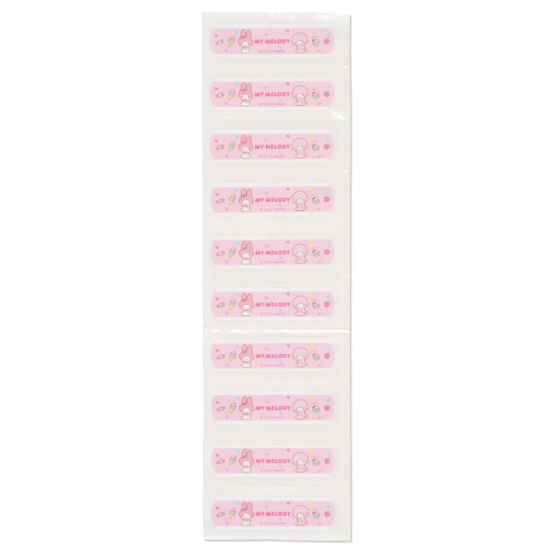 Sanrio - My Melody Bandage met PVC-hoesje (10 stuks)
