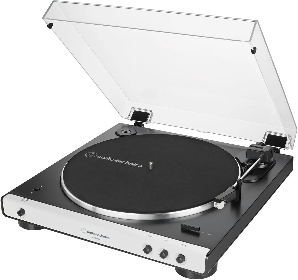 Audio Technica AT-LP60XBT Blanc et noir Platines vinyle hi-fi