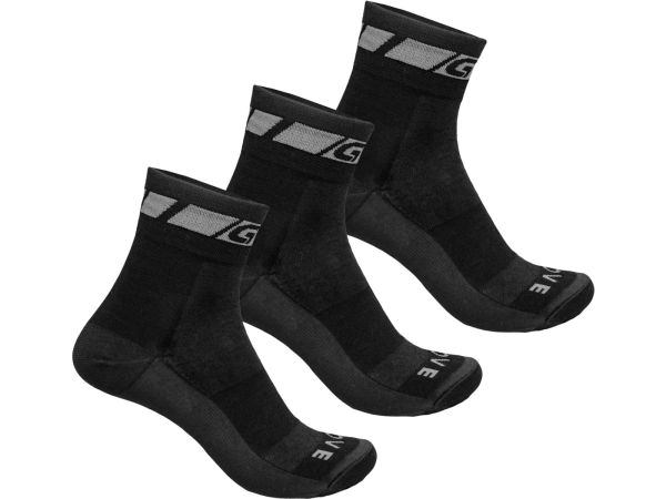 GripGrab Merino Cykelstrømper, 3-Pack