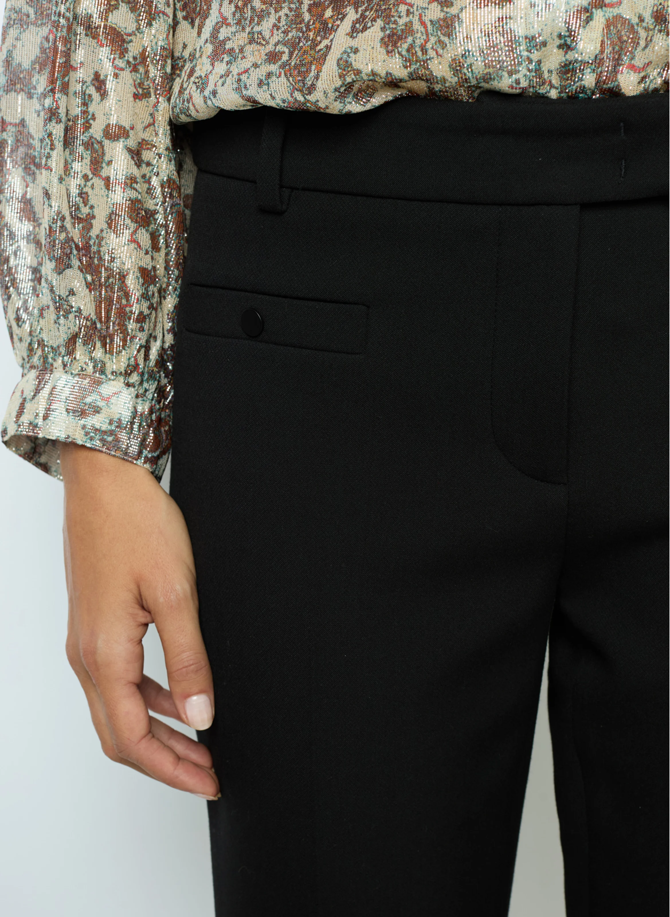 NESSERYN - Pantalon slim| Noir