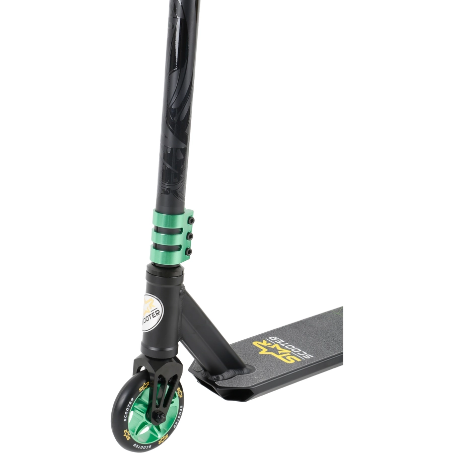 Star Scooter Roller Stunt Trick 110mm Semi Prof schwarz