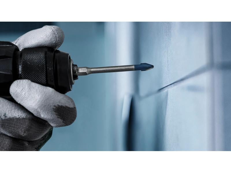 Bosch Professional Bohrer-Set Expert HEX-9 HardCeramic, 3-t Bohrer-Set zum Bohren von Keramik