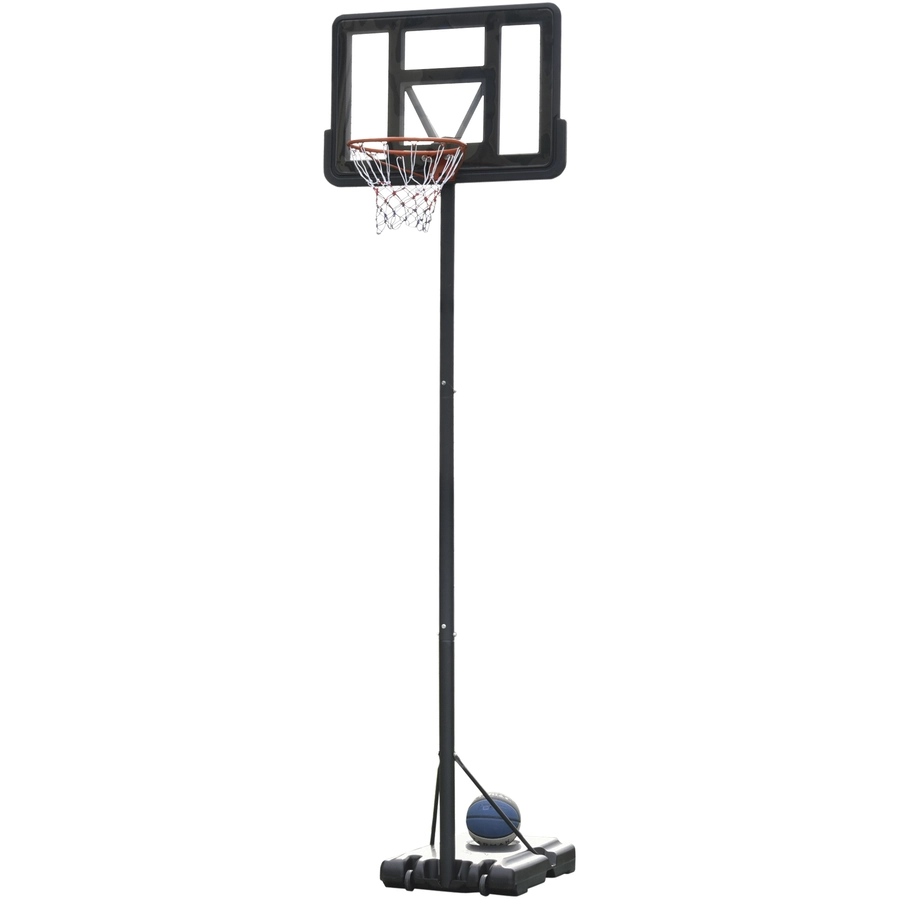 HOMCOM Basketballständer Schwarz