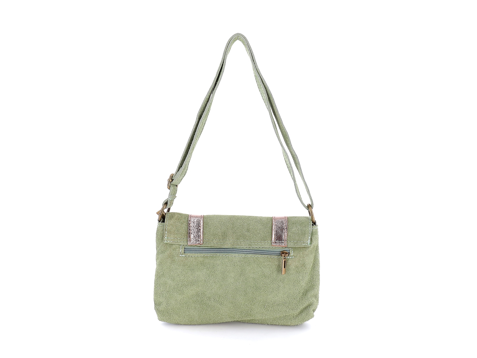 L brand-248 B SAC CUIR Cuir Olive