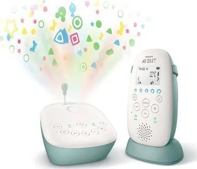 Philips AVENT SCD731 - Baby overvågningssystem - trådløs (DECT) LCD-monitor