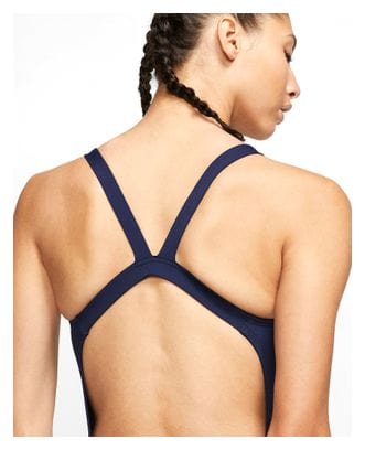Maillot de bain Nike Swim Fastback Bleu Femme