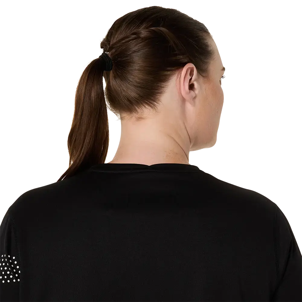 ASICS Icon Hardloopshirt Korte Mouwen Zwart Dames