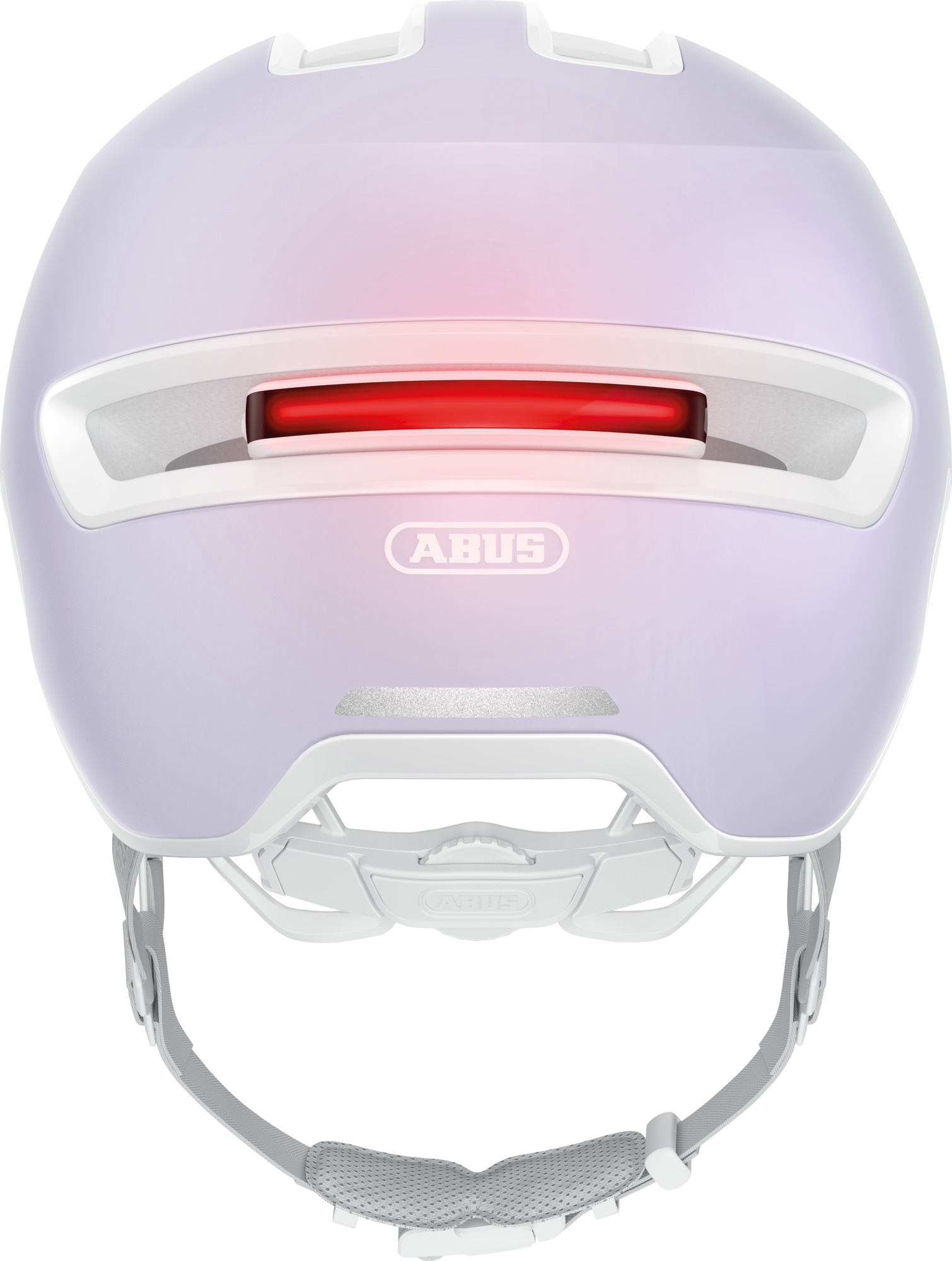 ABUS HUD-Y cykelhjelm LED Pure Lavender