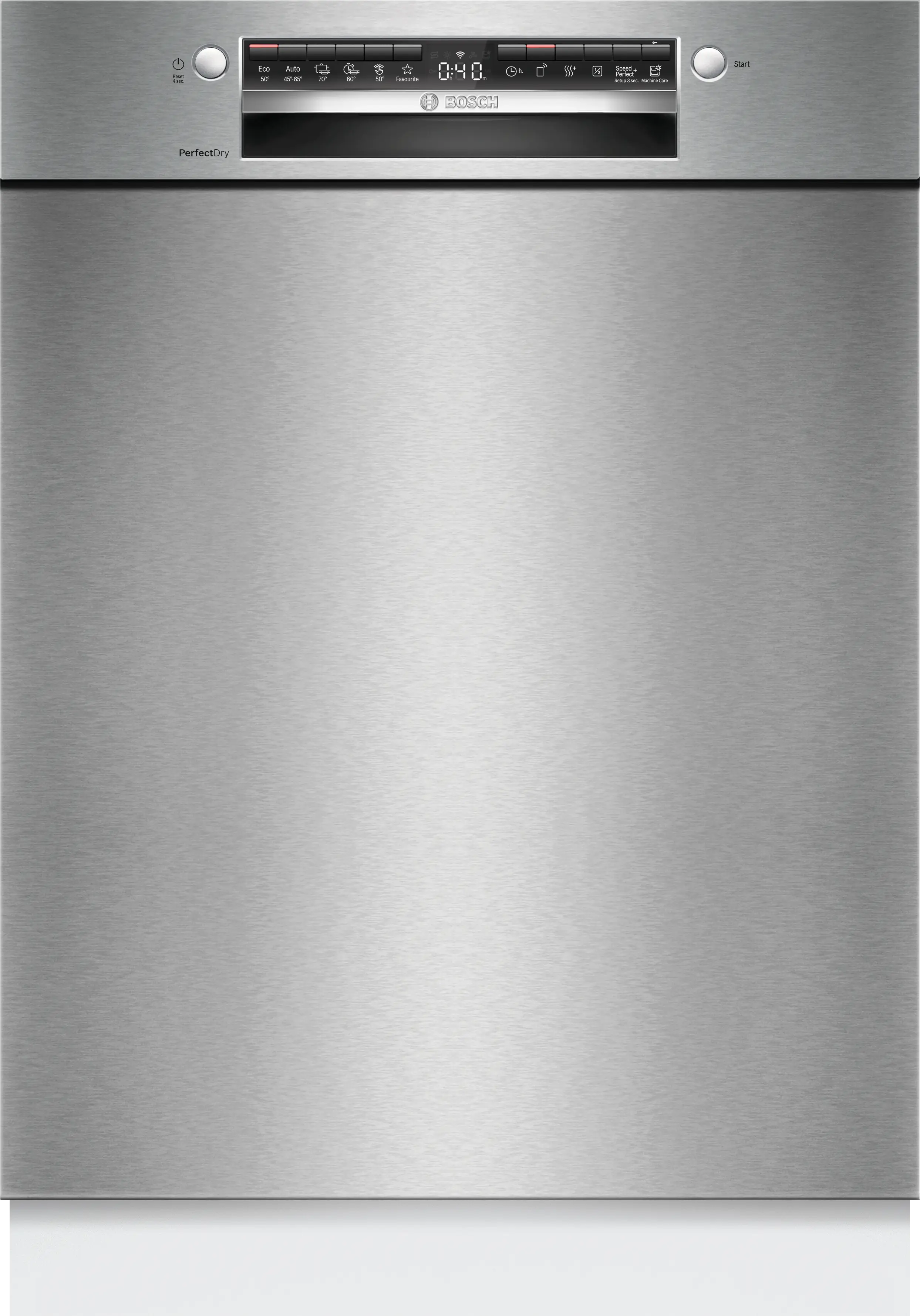 Serie 6 Onderbouw vaatwasser 60 cm Geborsteld staal