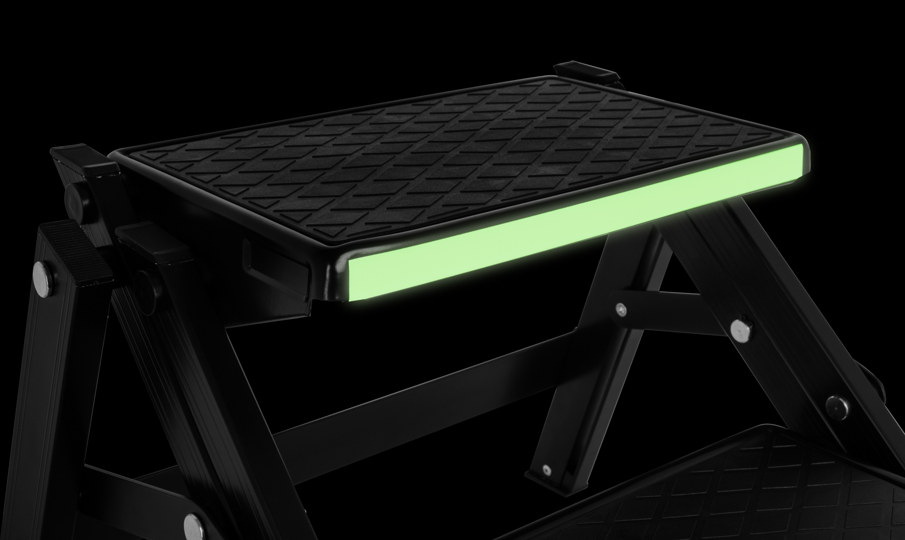 Trittstufe Ruckstep Black Fluo