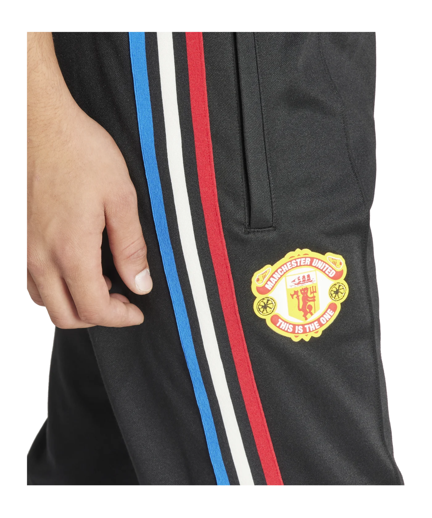 adidas Manchester United Stone Roses Trainingshose Schwarz