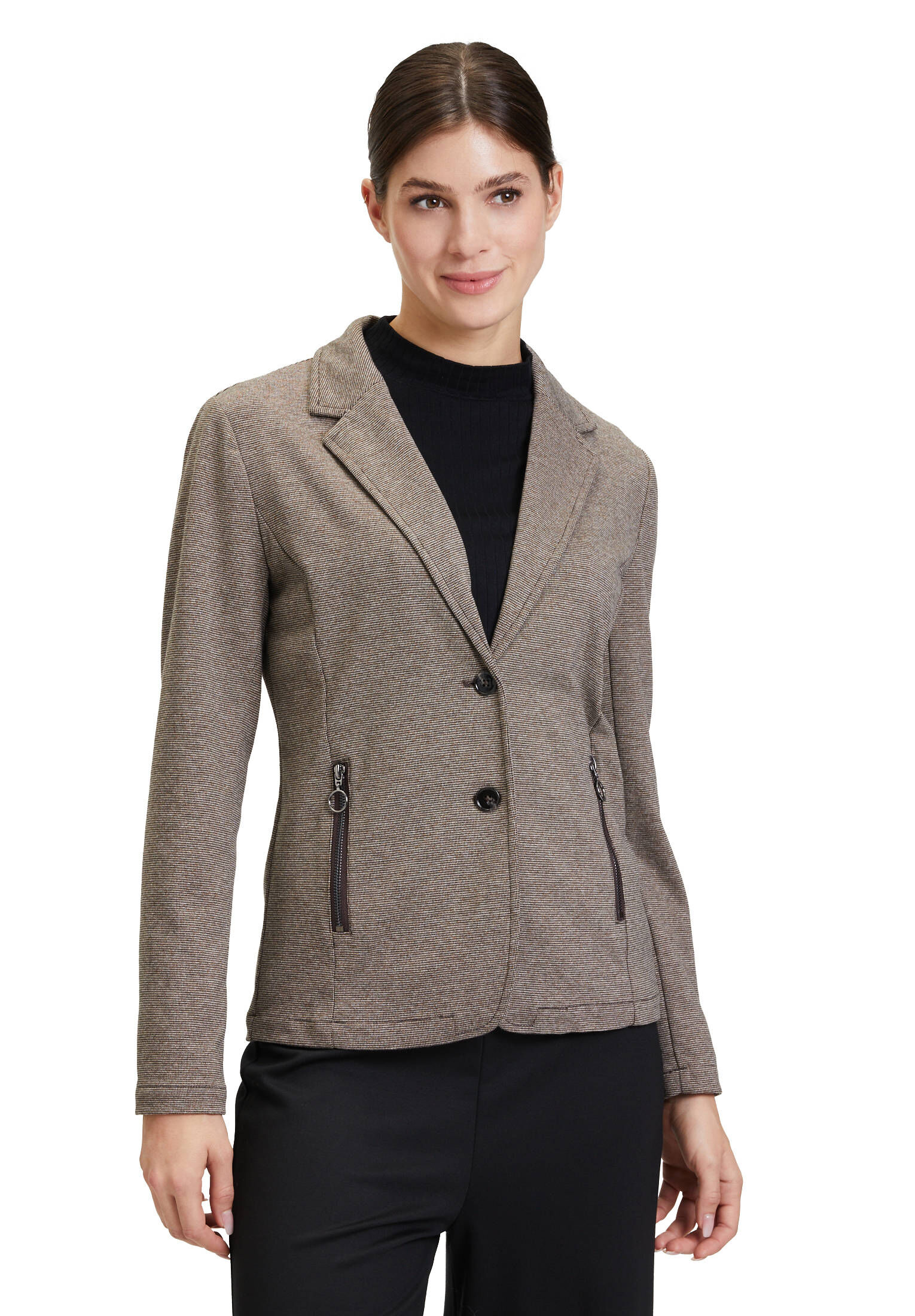 Cartoon| Damen Casual-Blazer mit Reverskragen