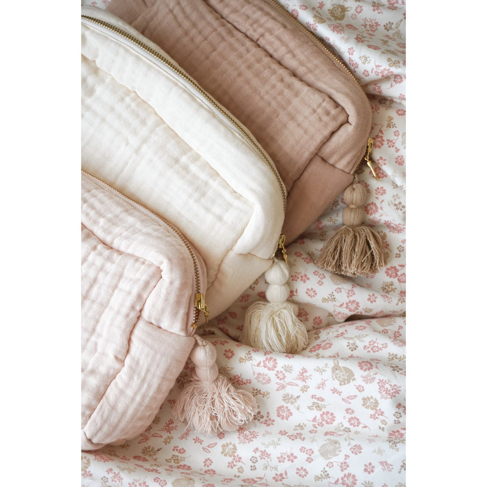 Køb Cam Cam Copenhagen Latte Rowan Muslin Toilettaske