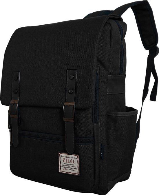 ZILOU® Laptop Rugzak - 28L - Zwart - Waterafstotend - Anti-Diefstal
