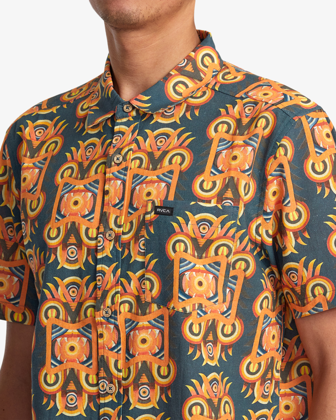 Rvca Redondo SS Cool Blue