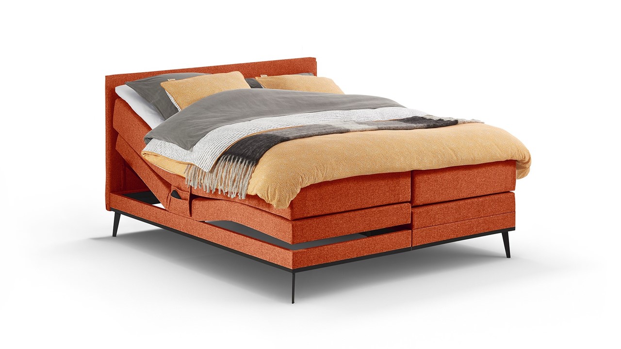 Elektrische boxspring Viggo adore koper