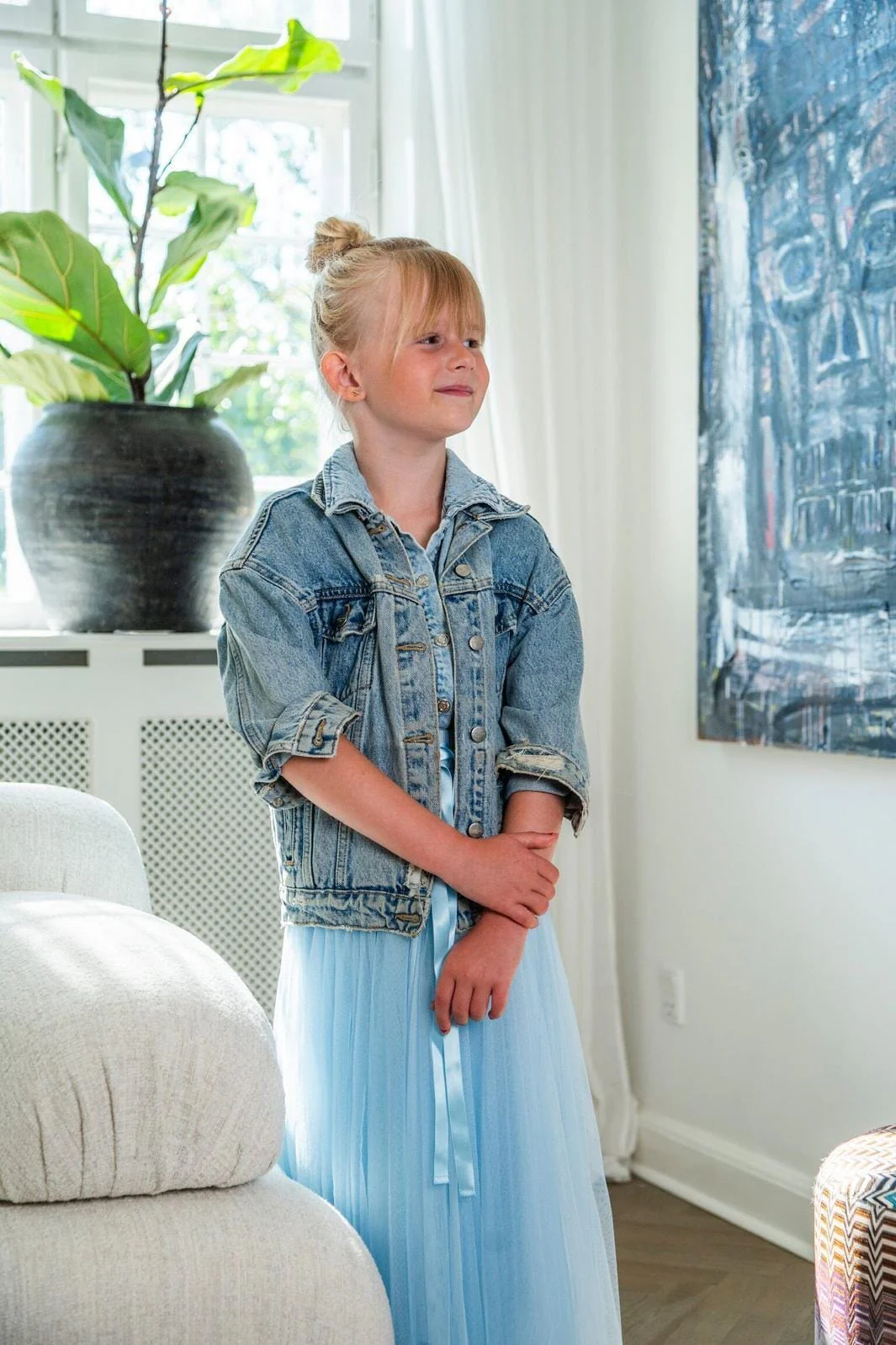 EMM Copenhagen Kids Daisy Skirt blue