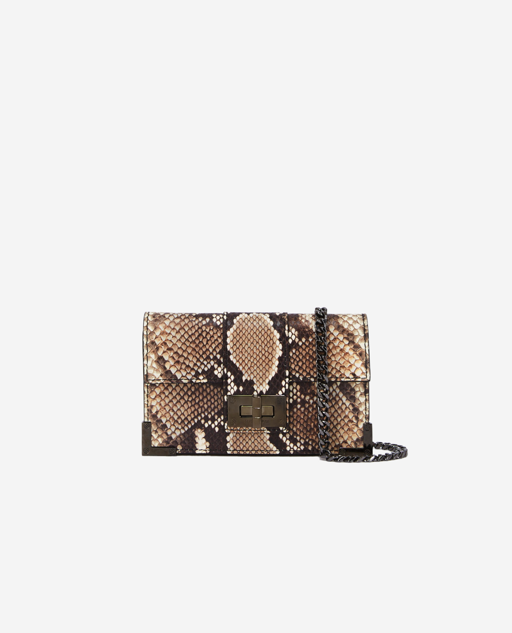 Pochette Emily small en cuir